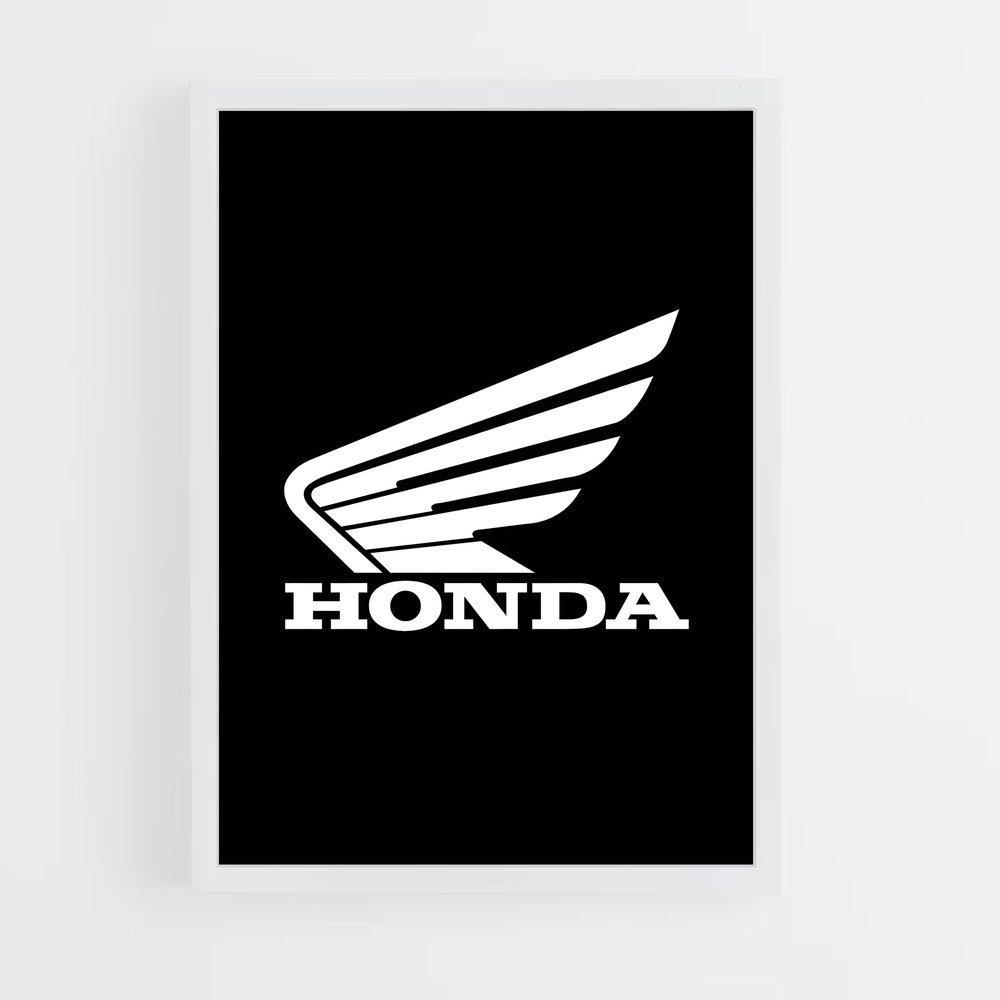 Poster moto emblématique Honda – affiche Honda Moto (vue 3)